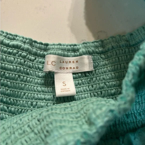 Women’s Lauren Conrad Smocked Ruffle Sleeve Dress - Picture 4 of 4